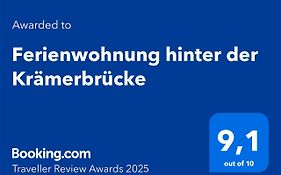 Ferienwohnung hinter der Krämerbrücke
